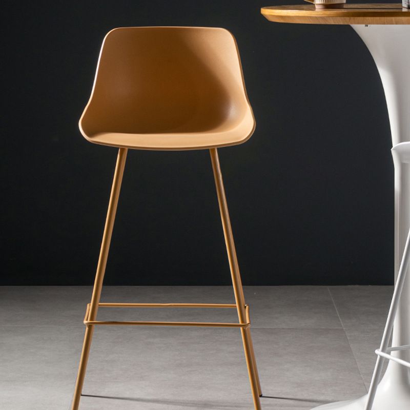 Contemporary Counter Height Stools Plastic Height Bar Stool for Living Room Clearhalo 'Bar Furniture' 'Bar Stools' 'bar_stools' 'furn' 'furn_bar_stools' 'Furniture' 'Kitchen & Dining Furniture' 1200x1200_5af296e1-6103-4f91-a5ac-c6e3beb78e27