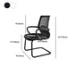 Contemporary Arm Chair Fixed Arms Lumbar Support Office Chair Clearhalo 'furn' 'furn_office_chair' 'Furniture' 'Office Chairs' 'Office Furniture' 'office_chair' 1200x1200_5af4c51f-5c49-44e1-87dc-488af08b6eed