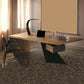 Industrial Style Executive Desk Rectangular Wood Office Desk for Home Clearhalo 'furn' 'furn_office_desk' 'Furniture' 'Office Desks' 'Office Furniture' 'office_desk' 1200x1200_5af600a3-c6db-493e-b86c-784c31b37295