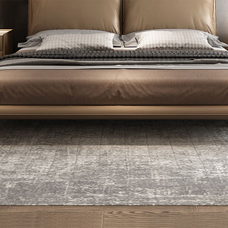 Lit en cuir en cuir en cuir lit moderne lit standard moderne avec tête de lit rembourrée