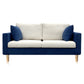 Linen Modern Standard Sofa 25.5"W Square Arm Sofa with Bolster Pillows for Living Room Clearhalo 'furn' 'furn_sofas' 'Furniture' 'furniture_sofas' 'Living Room Furniture' 'Sofa' 'sofas' 1200x1200_5afef75a-851c-44c4-970f-4ca75ac6e3b5