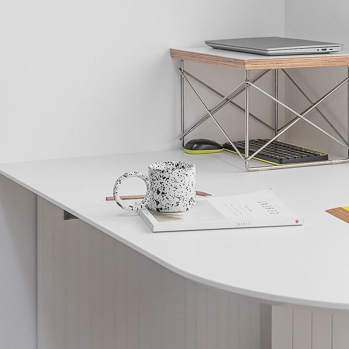 Wood Top Dining Table Traditional Luxury Dining Table with White Sled Base Clearhalo 'Dining Tables & Seating' 'Dining Tables' 'dining_table' 'furn' 'furn_dining_table' 'Furniture' 'Kitchen & Dining Furniture' 1200x1200_5b05a92b-776c-4b58-8a60-7d68c8bbec2a