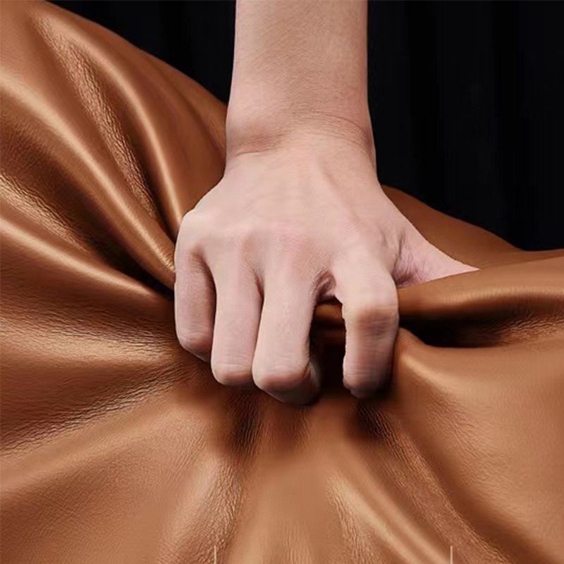 Glam Genuine Leather Living Room Flared Arm Modular Cushions Seating Clearhalo 'furn' 'furn_sectionals' 'Furniture' 'Living Room Furniture' 'Sectionals' 1200x1200_5b067809-9c01-4014-9d71-eb49c8eca227