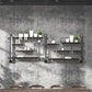 Metal Floating Bookcase Industrial Style Wall Mounted Closed Back Shelf Clearhalo 'Bookcases' 'furn' 'furn_bookcases' 'Furniture' 'furniture_bookcases' 'kitchen' 'kitchen_bookcases' 'Living Room Furniture' 'Office Furniture' 1200x1200_5b0949e5-4c06-4c2a-abf4-26efc06bf96d