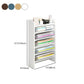Manufactured Wood Bookshelf Vertical Bookshelf for Classroom,15"L x 3.9"W x 27.6"H Clearhalo 'Bookcases' 'furn' 'furn_bookcases' 'Furniture' 'furniture_bookcases' 'kitchen' 'kitchen_bookcases' 'Living Room Furniture' 'Office Furniture' 1200x1200_5b0d33fa-8b7e-4e75-9d7e-631d332c61b8