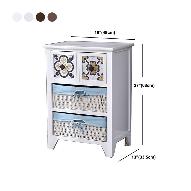 Modern Solid Wood Nightstand Drawers Storage 21 Inch H Legs Included Night Table Clearhalo 'Bedroom Furniture' 'furn' 'furn_night_stand' 'Furniture' 'night_stand' 'Nightstands' 1200x1200_5b0db6b0-6acb-4116-a198-f2dd21d92a14