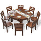 Modern Standard Dining Table Extendable Solid Wood Dining Table with 4 Legs Clearhalo ' dining_table' 'Dining Tables & Seating' 'Dining Tables' 'furn' 'furn_dining_table' 'Furniture' 'furniture_dining_table' 'Kitchen & Dining Furniture' 'kitchen&dining_furn' 'kitchen' 'kitchen_dining_table' 1200x1200_5b1194c9-8b4b-41d2-a474-2b4f738cf501