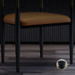 Metallic Finish Side Chair with Arms Metal Industrial Dining Chair Clearhalo 'Dining Chairs' 'Dining Tables & Seating' 'dining_chair' 'furn' 'furn_dining_chair' 'Furniture' 'Kitchen & Dining Furniture' 1200x1200_5b129ffa-c326-4f07-8cc0-f00e097a9c65