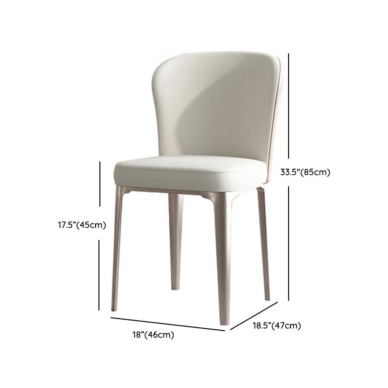 Glam Style Dinette Set for Dining Room 1/2/5/7 Pieces Glossy White Dining Table Set Clearhalo 'Dining Room Sets' 'Dining Tables & Seating' 'dining_room_set' 'furn' 'furn_dining_room_set' 'Furniture' 'Kitchen & Dining Furniture' 1200x1200_5b165027-2c62-4df7-a014-03eef87313e3