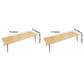 Rectangle Shape Modern Dining Table Wood Color Fixed Table with Solid Wood Clearhalo ' dining_table' 'Dining Tables & Seating' 'Dining Tables' 'furn' 'furn_dining_table' 'Furniture' 'furniture_dining_table' 'Kitchen & Dining Furniture' 'kitchen&dining_furn' 'kitchen' 'kitchen_dining_table' 1200x1200_5b1f70fb-b2a0-4d5f-b50e-590b2f3bc0f5