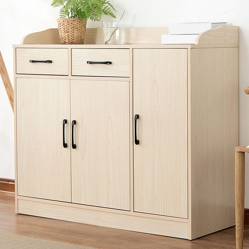 Wood Side Board Modern Style Sideboard with Drawers and Cabinets Clearhalo 'buffet_sideboard' 'Buffets & Sideboards' 'furn' 'furn_buffet_sideboard' 'Furniture' 'Kitchen & Dining Furniture' 1200x1200_5b2003ed-76ae-4f05-b2fd-a77ca5c35162