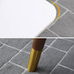 Modern Style Stone Dining Table 4-foot Dining Site Table for Dining Room Clearhalo ' dining_table' 'Dining Tables & Seating' 'Dining Tables' 'furn' 'furn_dining_table' 'Furniture' 'furniture_dining_table' 'Kitchen & Dining Furniture' 'kitchen&dining_furn' 'kitchen' 'kitchen_dining_table' 1200x1200_5b21c2f9-5fea-47ab-9059-13aae04a8f8e