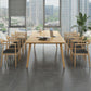 Glam Khaki Solid Wood Dining Table Standard Rectangle Shape Dining Table for Kitchen Clearhalo ' dining_table' 'Dining Tables & Seating' 'Dining Tables' 'furn' 'furn_dining_table' 'Furniture' 'furniture_dining_table' 'Kitchen & Dining Furniture' 'kitchen&dining_furn' 'kitchen' 'kitchen_dining_table' 1200x1200_5b23d211-22ba-4c67-91a0-06c3c02057c9