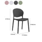 Contemporary Style Dining Chairs Armless Dining Chairs with Plastic Legs for Kitchen Clearhalo 'Dining Chairs' 'Dining Tables & Seating' 'dining_chair' 'furn' 'furn_dining_chair' 'Furniture' 'Kitchen & Dining Furniture' 1200x1200_5b2423b5-c318-4cc2-ac2f-753634e6a950