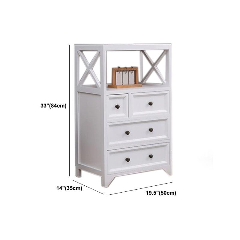 Contemporary Storage Chest Solid Wood Bedroom Storage Chest Dresser