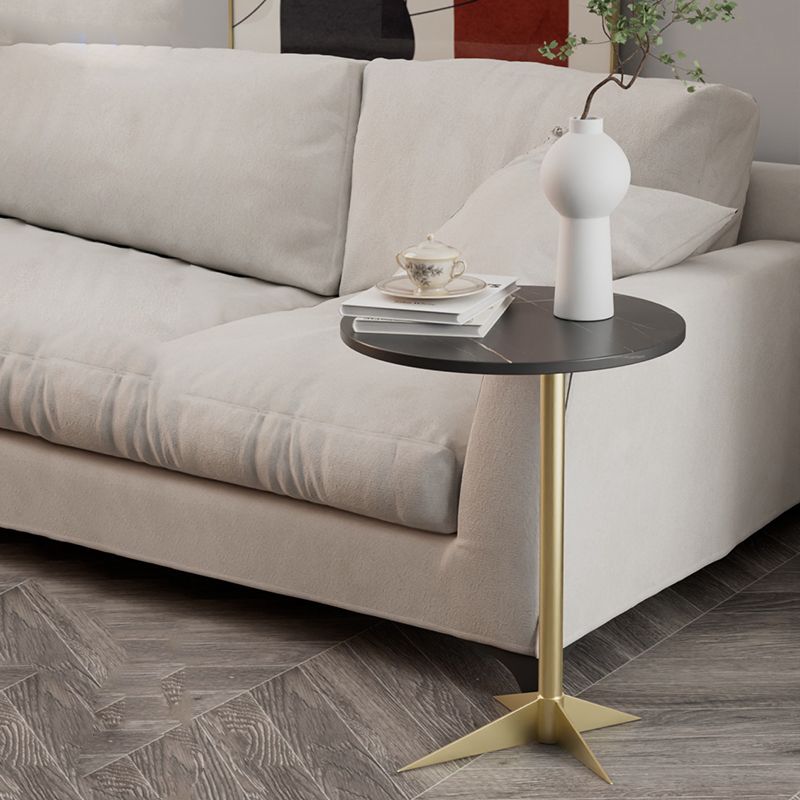 1 Shelf Accent Table Nightstand 19.68" Tall Glam Bedside Cabinet Clearhalo 'Bedroom Furniture' 'furn' 'furn_night_stand' 'Furniture' 'night_stand' 'Nightstands' 1200x1200_5b25bffc-c974-4ca5-9a54-a295c52e5dd9