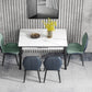 Contemporary Style Furniture Rectangle 4-foot Dining Site Table for Home Clearhalo ' dining_table' 'Dining Tables & Seating' 'Dining Tables' 'furn' 'furn_dining_table' 'Furniture' 'furniture_dining_table' 'Kitchen & Dining Furniture' 'kitchen&dining_furn' 'kitchen' 'kitchen_dining_table' 1200x1200_5b2af898-c5e6-41dd-b031-287b11e11561