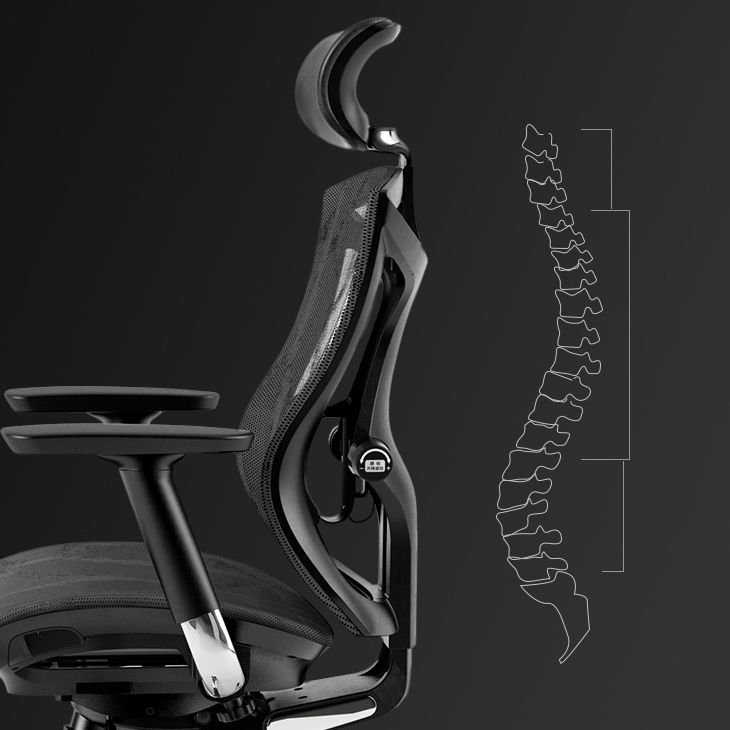 Modern Office Chair Removable Arms Adjustable Seat Height Desk Chair with Wheels Clearhalo 'furn' 'furn_office_chair' 'Furniture' 'Office Chairs' 'Office Furniture' 'office_chair' 1200x1200_5b2b814b-e2c2-47c4-abc8-6e6d6dde4763