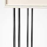 Vanité de maquillage contemporain ensemble 4 coiffeuses de vanité de tiroir