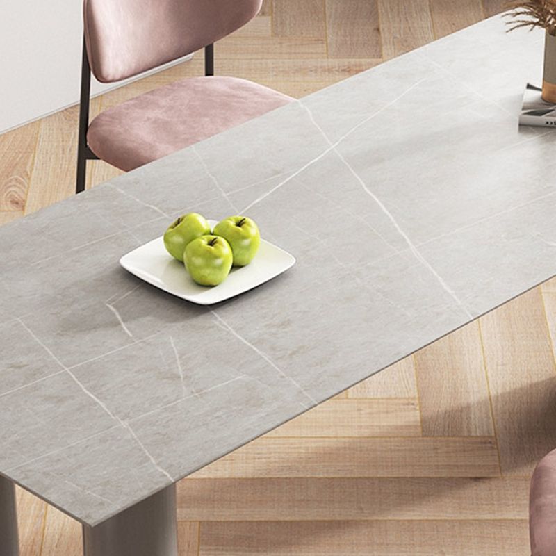 3 Legs Dining Site Table Contemporary Style Dinette Table for Home Kitchen Clearhalo ' dining_table' 'Dining Tables & Seating' 'Dining Tables' 'furn' 'furn_dining_table' 'Furniture' 'furniture_dining_table' 'Kitchen & Dining Furniture' 'kitchen&dining_furn' 'kitchen' 'kitchen_dining_table' 1200x1200_5b2e16d3-2c82-4ba3-bc98-9531e5d03631