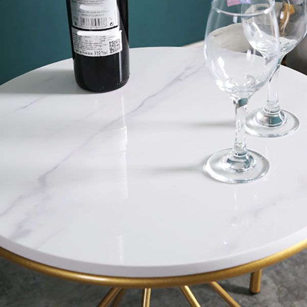 20.47 "Table lateral de estilo contemporáneo de estilo contemporáneo Mesa acento de acento de sofá redondo