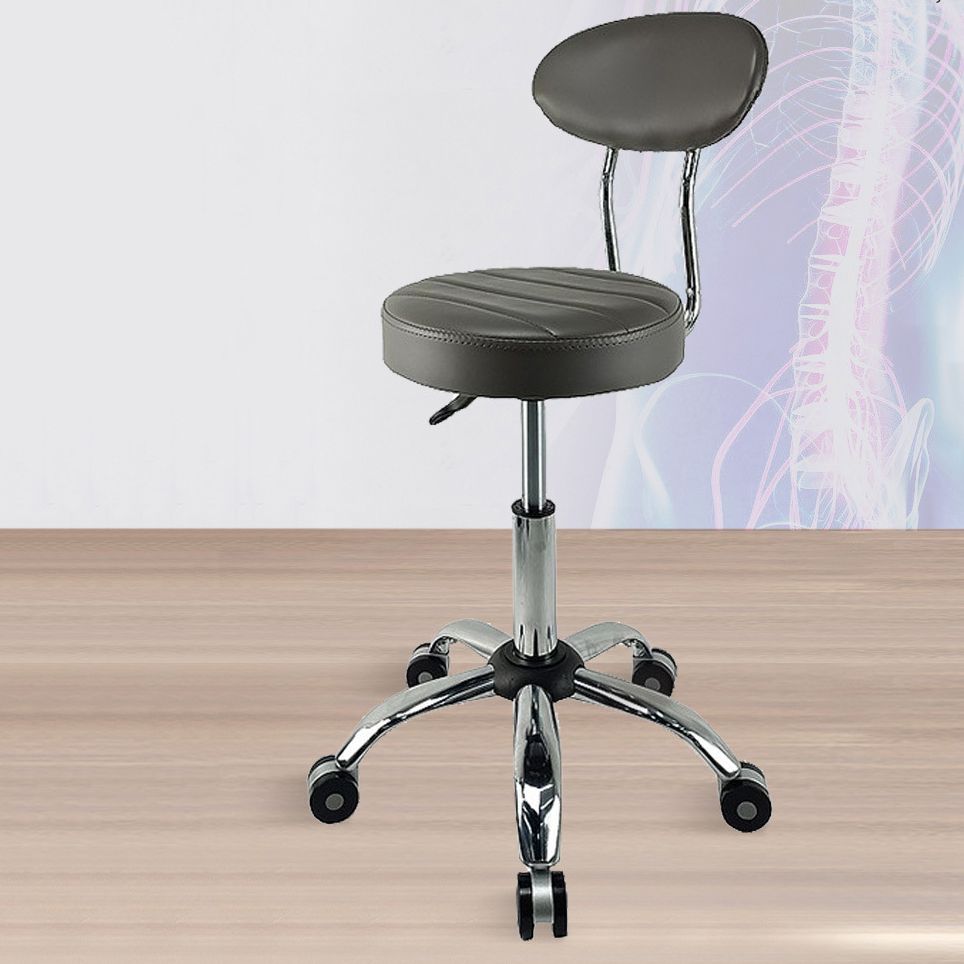 Moderno Metal Barstool de tela Taburada tapizada en el acabado mate para interiores