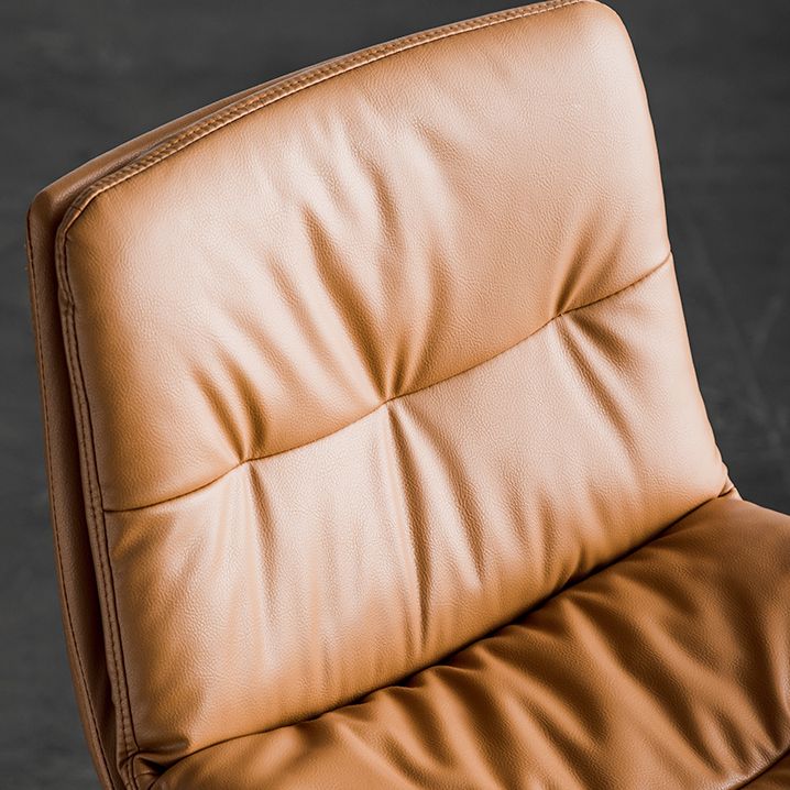 Scandinavian Low Back Home Stool Matte Finish Upholstered Barstool Clearhalo 'Bar Furniture' 'Bar Stools' 'bar_stools' 'furn' 'furn_bar_stools' 'Furniture' 'furniture_bar_stools' 'Kitchen & Dining Furniture' 1200x1200_5b34679f-6031-417d-811a-f8c1bc72fb9e