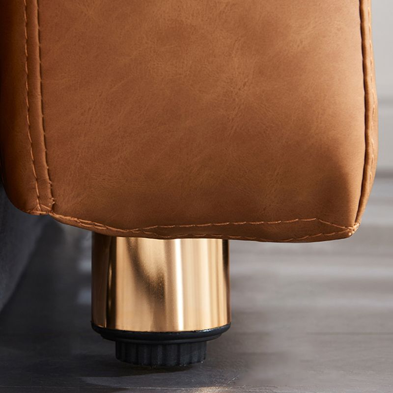 Square Arm Tan Removable Cushions Storage Manual L-Shape Sectional Sofa Bed Clearhalo 'furn' 'furn_sectionals' 'Furniture' 'furniture_sectionals' 'Living Room Furniture' 'Sectionals' 1200x1200_5b34b798-119c-4fea-b938-9572bd493153