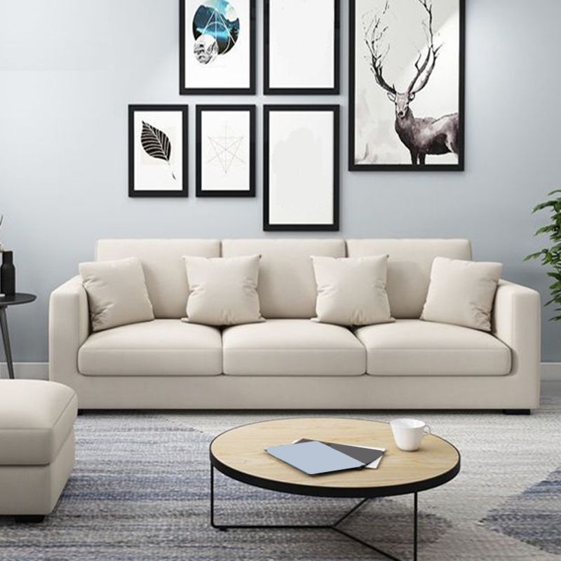 Divano a braccio quadrato 31.49 "d x 33,46" H divano posteriore sciolto per soggiorno