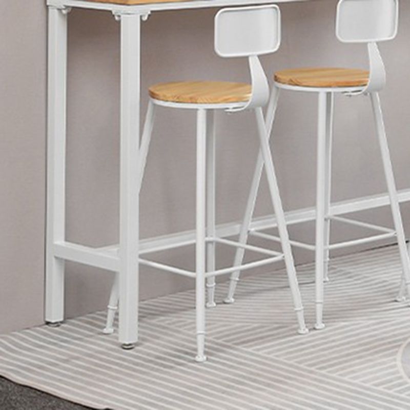 Modern Style Rectangle Wood Bar Table 1/5/9 Pieces Bar Table Set for Kitchen Clearhalo 'Bar Furniture' 'furn' 'furn_home_bar_bar_sets' 'Furniture' 'Home Bars & Bar Sets' 'home_bar_bar_sets' 'Kitchen & Dining Furniture' 1200x1200_5b3c68ac-54ce-4f08-a966-011504f01cad