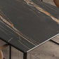 Industrial Style Dining Sintered Stone Table Dining Rectangle Table with Metal Legs Clearhalo 'Dining Tables & Seating' 'Dining Tables' 'dining_table' 'furn' 'furn_dining_table' 'Furniture' 'Kitchen & Dining Furniture' 1200x1200_5b430fe1-1a65-427d-9fa9-6fc1635a82d4