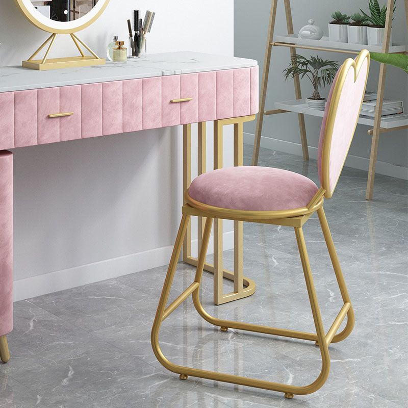 Nordic Design Armless Open Back Chairs Upholstered Side Chairs Clearhalo 'Dining Chairs' 'Dining Tables & Seating' 'dining_chair' 'furn' 'furn_dining_chair' 'Furniture' 'furniture_dining_chair' 'Kitchen & Dining Furniture' 1200x1200_5b4387b9-236c-4d24-9444-55783d1e7bc2