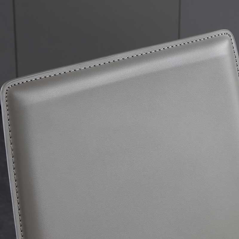 Contemporary Kitchen PU Leather Dining Side Chair Parson Dining Side Chair Clearhalo ' kitchen&dining_furn' 'Dining Chairs' 'Dining Tables & Seating' 'dining_chair' 'furn' 'furn_dining_chair' 'Furniture' 'furniture_dining_chair' 'Kitchen & Dining Furniture' 'kitchen' 1200x1200_5b44286b-e40d-4d88-9377-4abca1dc6399