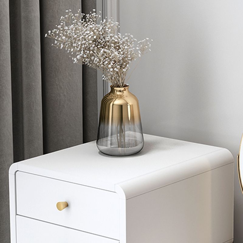 5ドロウの1ドアバニティメイクアップドレッシングテーブルスツール付き-31.5 "w