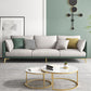 Modern Green and White Fabric Sofa Square Arm Sofa for Living Room Clearhalo 'furn' 'furn_sofas' 'Furniture' 'furniture_sofas' 'kitchen' 'kitchen_sofas' 'Living Room Furniture' 'Sofa' 'sofas' 1200x1200_5b482129-aaef-418f-866e-e6ebf7100eb9