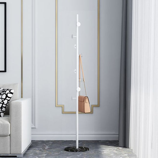 Moderne Hall Tree Metal gerahmt freistehend mit Hooks Eingangskit