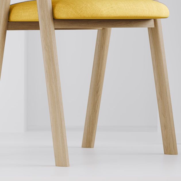 Modern Bedroom Open Back Arm Chair Fabric Matte Finish Dining Chair Clearhalo ' kitchen&dining_furn' 'Dining Chairs' 'Dining Tables & Seating' 'dining_chair' 'Furniture' 'furniture_dining_chair' 'Kitchen & Dining Furniture' 'kitchen' 1200x1200_5b49af09-d155-46d4-99f6-b0f70a64c9d2