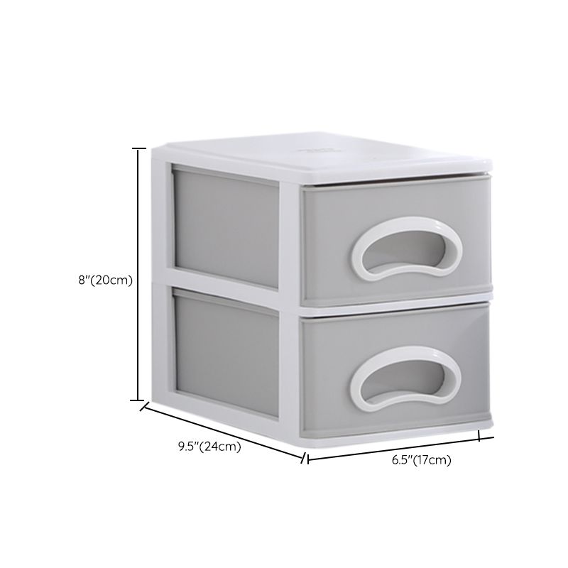 Plastic Filing Cabinet Vertical Contemporary Gray Filing Cabinet with Drawers Clearhalo 'Filing Cabinets' 'filling_cabinets' 'furn' 'furn_filling_cabinets' 'Furniture' 'Office Furniture' 1200x1200_5b51b4fc-7009-4cd6-8ee9-74c50622e9ad