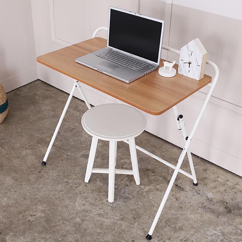Foldable Office Desk Contemporary Style Writing Desk for Home and Office Clearhalo 'furn' 'furn_office_desk' 'Furniture' 'Office Desks' 'Office Furniture' 'office_desk' 1200x1200_5b51e75f-1231-45ac-bd0f-a969c69a35bd