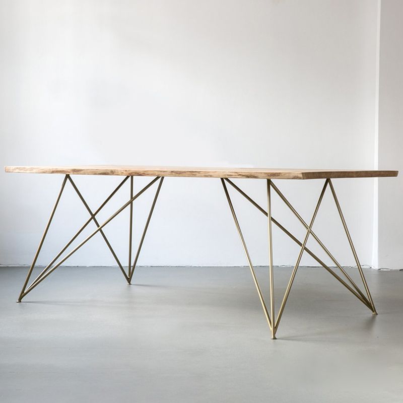 Industrial Dining Site Table Pine Solid Wood Dining Room Home Furniture Clearhalo ' dining_table' 'Dining Tables & Seating' 'Dining Tables' 'furn' 'furn_dining_table' 'Furniture' 'furniture_dining_table' 'Kitchen & Dining Furniture' 'kitchen&dining_furn' 'kitchen' 'kitchen_dining_table' 1200x1200_5b525a24-7c1d-4dbe-a208-eebd3e6b29dc