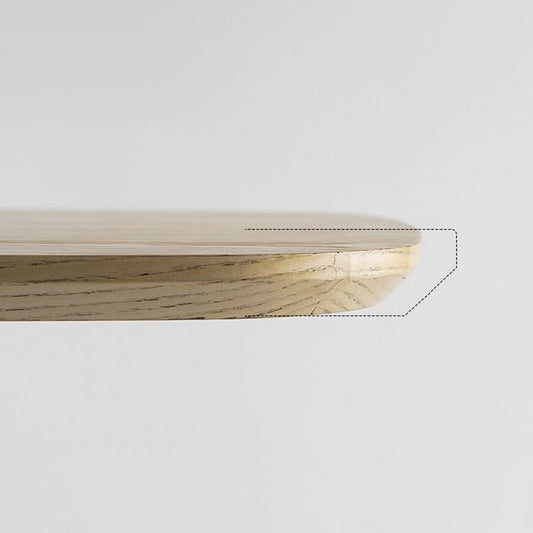 Tavolo da barretto in metallo e glam legno con base di piedistallo