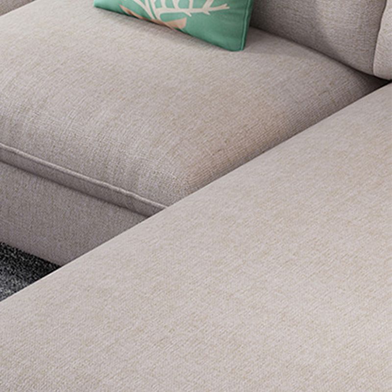 40.94 " H Pillow Top Arm Cotton Blend Sofa & Chaise for Living Room Clearhalo 'furn' 'furn_sectionals' 'Furniture' 'Living Room Furniture' 'Sectionals' 1200x1200_5b549bb2-6a3a-4993-83ee-af119758b74a