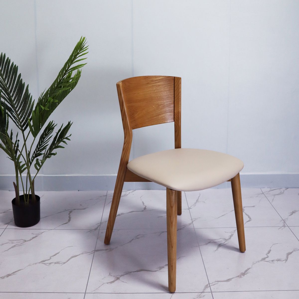 Industrial Oak Wood Side Chair Matte Finish Open Back Dining Chair (Set of 2) Clearhalo ' kitchen&dining_furn' 'Dining Chairs' 'Dining Tables & Seating' 'dining_chair' 'furn' 'furn_dining_chair' 'Furniture' 'furniture_dining_chair' 'Kitchen & Dining Furniture' 'kitchen' 1200x1200_5b54f1e8-3739-4dc8-8310-d3e4f39b6b44