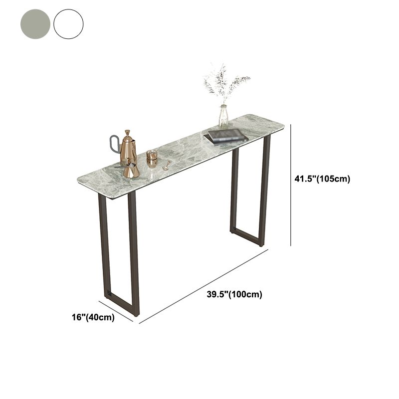 Industrial Bar Table Stone Top Carbon Steel Pedestal Bar Table Clearhalo 'Bar Furniture' 'Bar Tables' 'bar_tables' 'furn' 'furn_bar_tables' 'Furniture' 'Kitchen & Dining Furniture' 1200x1200_5b5800ea-bdee-416b-bfa1-5eb7cccf9620