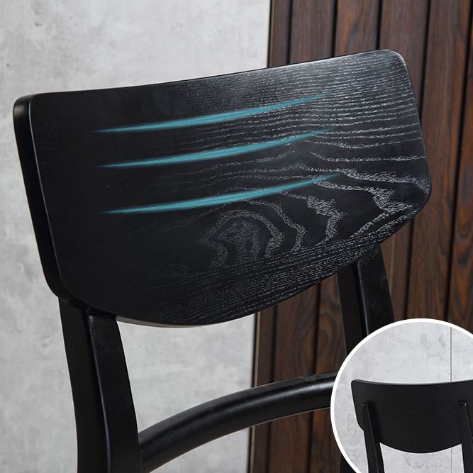 Traditional Indoor Dining Side Chair Wood Finish Ladder Back Stacking Dining Chair Clearhalo ' kitchen&dining_furn' 'Dining Chairs' 'Dining Tables & Seating' 'dining_chair' 'furn' 'furn_dining_chair' 'Furniture' 'furniture_dining_chair' 'Kitchen & Dining Furniture' 'kitchen' 1200x1200_5b597f87-072b-4d20-97ec-7fb4b2896105