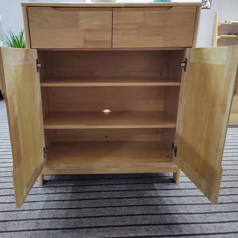 36.22" Tall Wood Rectangular Accent Chest 2 - Drawer and 2 - Door Accent Chest Clearhalo 'Cabinets & Chests' 'cabinets_chests' 'furn' 'furn_cabinets_chests' 'Furniture' 'Living Room Furniture' 1200x1200_5b5ad828-2e2c-43f2-9302-aba0a3e15b31