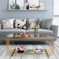 Gold Metal Frame Coffee Table Luxurious Cocktail Table with Shelf Clearhalo 'Coffee & Accent Tables' 'Coffee Tables' 'coffee_tables' 'furn' 'furn_coffee_tables' 'Furniture' 'Living Room Furniture' 1200x1200_5b5b8f7b-9132-4b6f-82e7-25d5a1169231