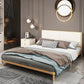 Contemporary Panel Wood Standard Bed with Rectangular Headboard Clearhalo 'Bedroom Furniture' 'Beds' 'furn' 'furn_beds' 'Furniture' 1200x1200_5b60b525-93b4-4d70-858b-6a6a5d216ee0