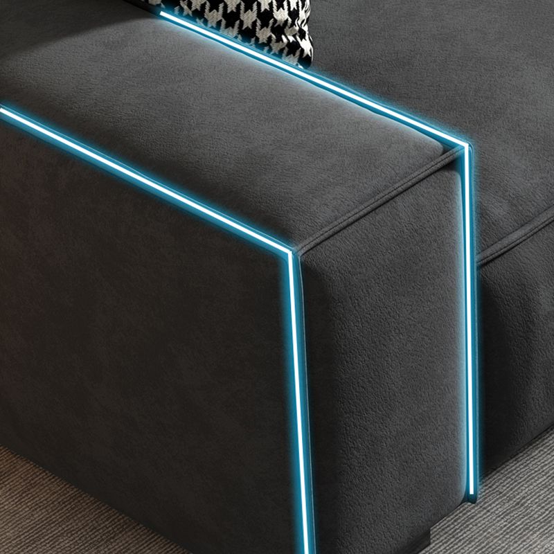 Contemporary Faux Leather Square Arm Sofa Standard Sofa for Living Room Clearhalo 'furn' 'furn_sofas' 'Furniture' 'furniture_sofas' 'Living Room Furniture' 'Sofa' 'sofas' 1200x1200_5b60e08c-7b0b-41ff-8eba-288edd27598e