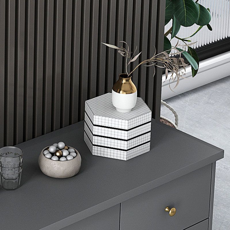 Glam Engineered Wooden Storage Chest Bedroom Chest with Drawers Clearhalo 'Bedroom Furniture' 'Dressers & Chests' 'dressers_chests' 'furn' 'furn_dressers_chests' 'Furniture' 1200x1200_5b630f99-4fbb-4b9b-981b-3063bec64145